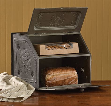 metal tin bread box|wooden bread bins for kitchen.